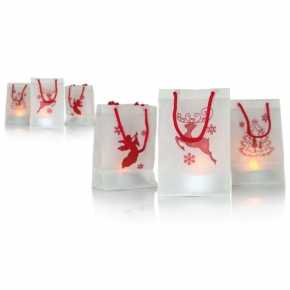 LED Windlicht Papiert�te Xmas