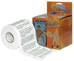 Toilettenpapier mit Sexwitzen