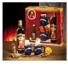 Feuerzangentasse Geschenkset,blau