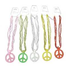 Peace Kette, gr�n