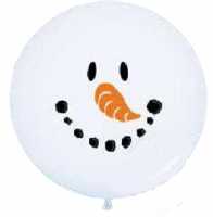 Smile Latexballon Snowman