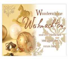 Perleberg Postkarte Weihnachten