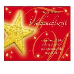 Perleberg Postkarte Weihnachten