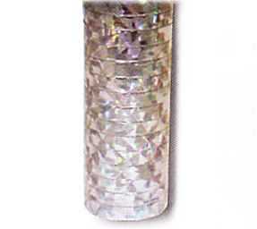 Luftschlangen Glamour SILBER