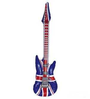 Aufblabare Gitarre Union Jack