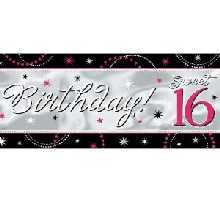 XXL Banner Sweet Sixteen