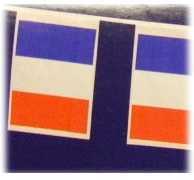 Flaggengirlande Frankreich