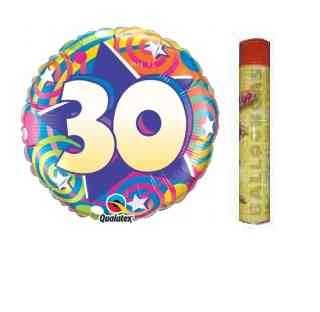 30.Geburtstag - Folienballon Set
