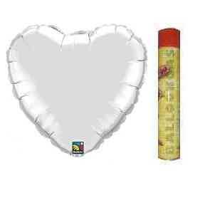 Silberhochzeit - Folienballon Set