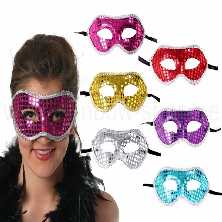 Glitzer  Augenmaske