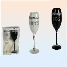 Hochzeit Sektglas Set