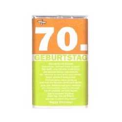 70.Geburtstag Schokolade