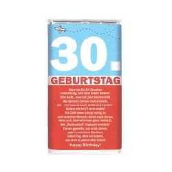 30.Geburtstag Schokolade