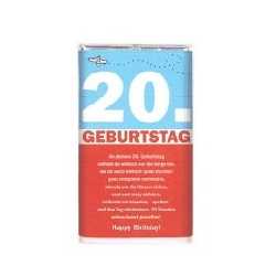 20.Geburtstag Schokolade