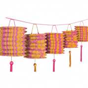 Karibik Lampion Girlande