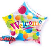 Welcome Folienballon