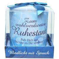 Windlicht Ruhestand