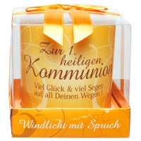 Windlicht Kommunion