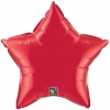 Folienballon Stern - rot