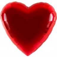 1 Ballon XXL - Herz - Rot, 90 cm