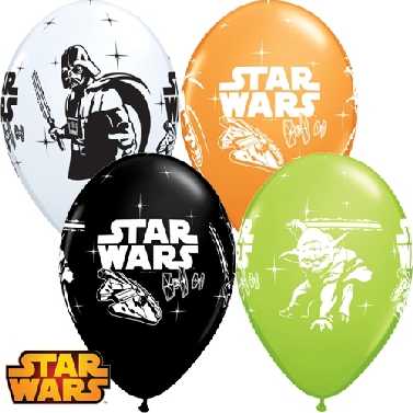 Star Wars Luftballons, 6 Stck