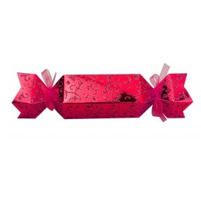 Geschenk Faltkarton Bonbon pink