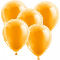 Luftballon 10 Stck Rundballons Orange