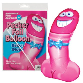 Folienballon Penis