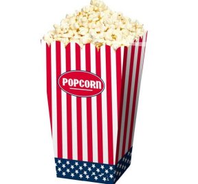 Popcorn Behlter fr USA Party