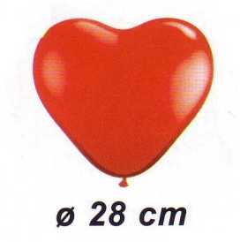 Herz Ballons QUALATEX-100 St�ck Herzballon � 28 cm