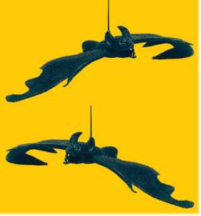 Halloween Fledermaus, 28 cm