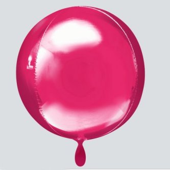 Kugelballon - Orbz - Pink, 40 cm