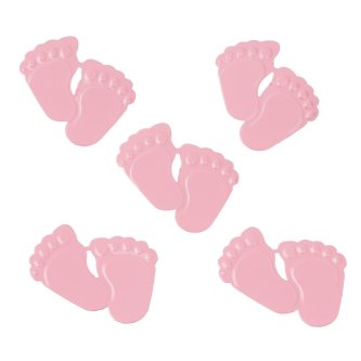 Flitter-Babyfsse rosa, ca.1,5 cm