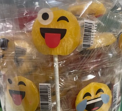 Kfa Emojipops, Smiley-Lutscher, Lolly