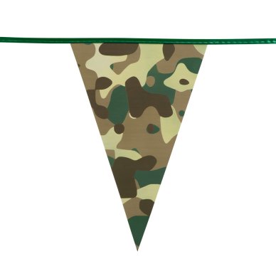 Wimpelkette Camouflage Militr