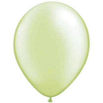 Luftballon Rundballons +Limette, 13 cm