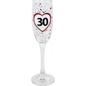 Sektglas Happy Birthday 30