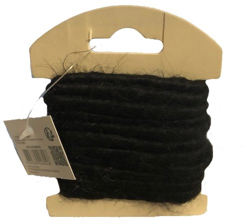 Baumwollband schwarz