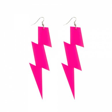 Ohrringe Flash - pink