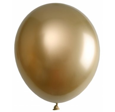 Metallic Luftballon, gold - 6 Stck