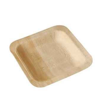 Fingerfood-Teller aus Holz, 14 cm