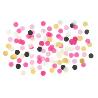 Pink Party Punkte Confetti, 15g