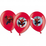 Spiderman Luftballons, 6 Stck