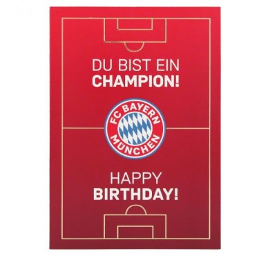 FC Bayern Mnchen Geburtstag Karte