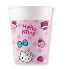 Pappbecher Hello Kitty Party Pink