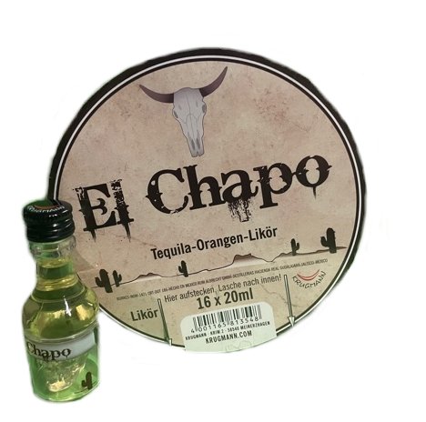 EL CHAPO - Tequila-Orangen-Likr