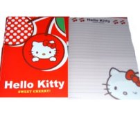 Hello Kitty-Notizbuch Maxi CHERRY