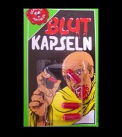 Scherzartikel Blutkapseln