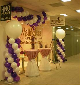 Luftballons zur Ballondeko
