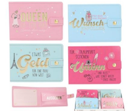 Wunscherfller Papier Geldbrse